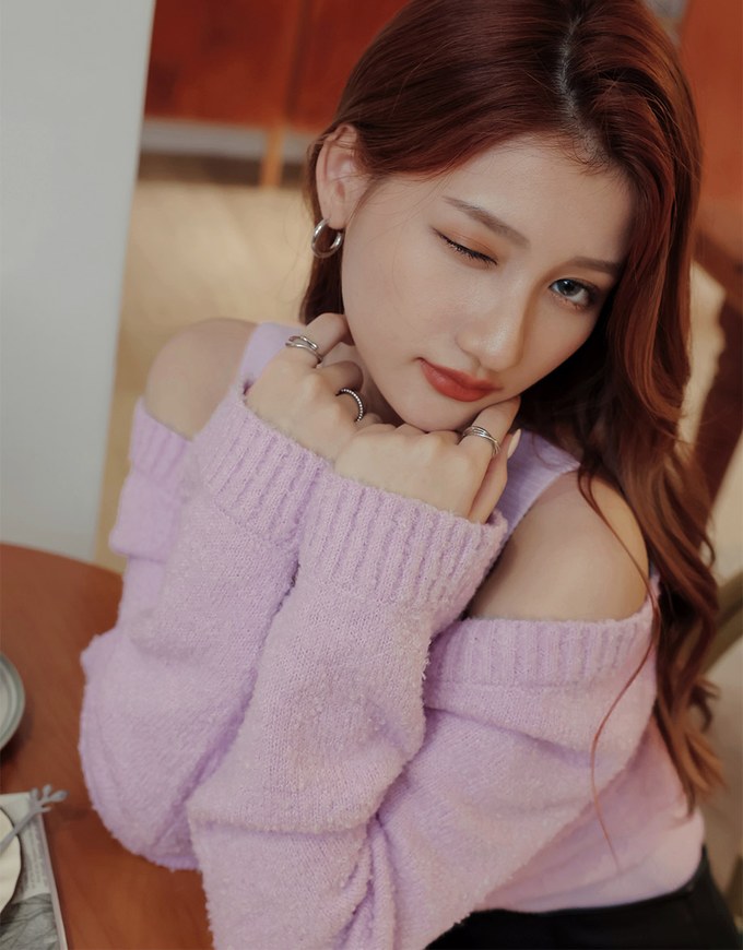 Bouclé Short Cardigan