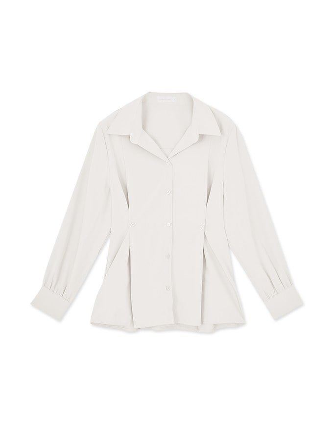 2Way Korean Style Slim Long Blouse