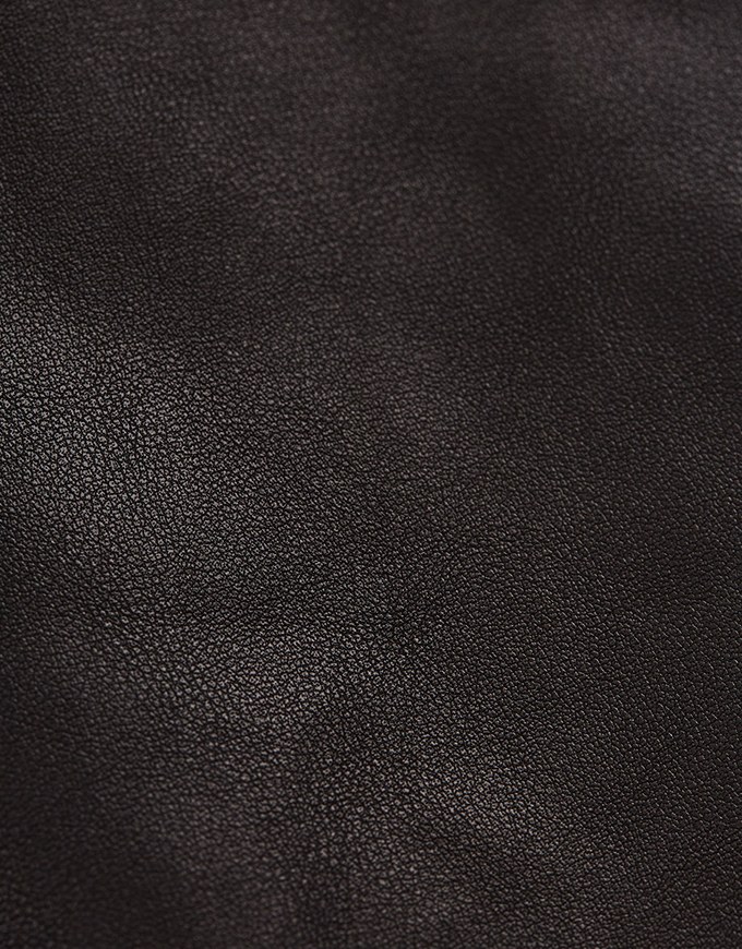 Mixed Material Splice Leather Skirts