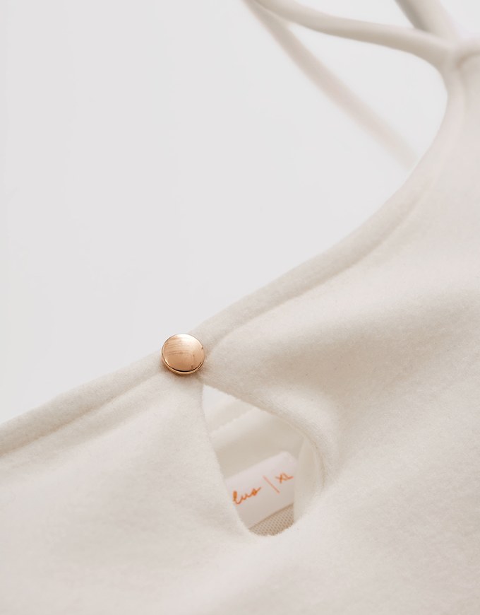 Thin Shoulder Heattech Bra Top
