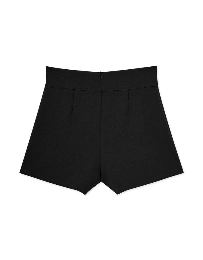 【Stark Minimalism 2.0】High-Waist Slit Skort