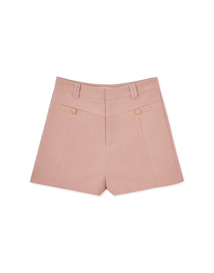 Plain Flannel Shorts