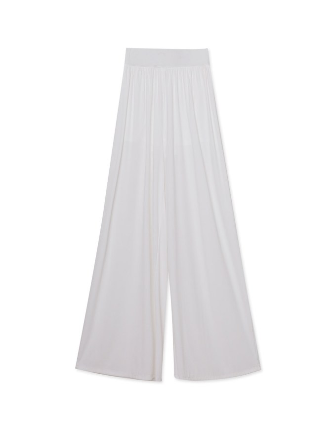 Airy Cool High Waisted Wide Pants Culottes