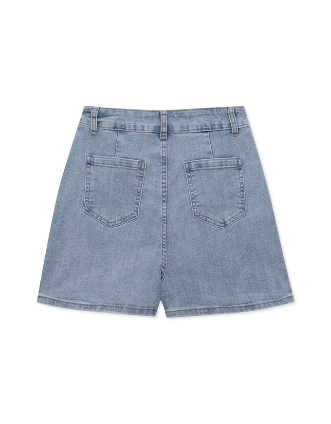 Classic Versatile Jeans Denim Skorts