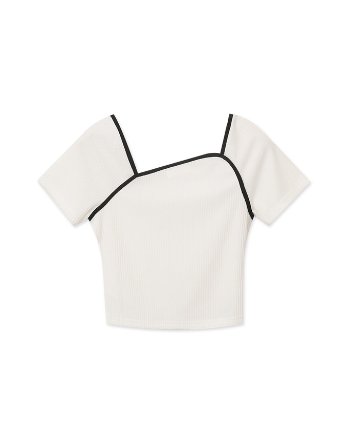 Asymmetric Knit Top