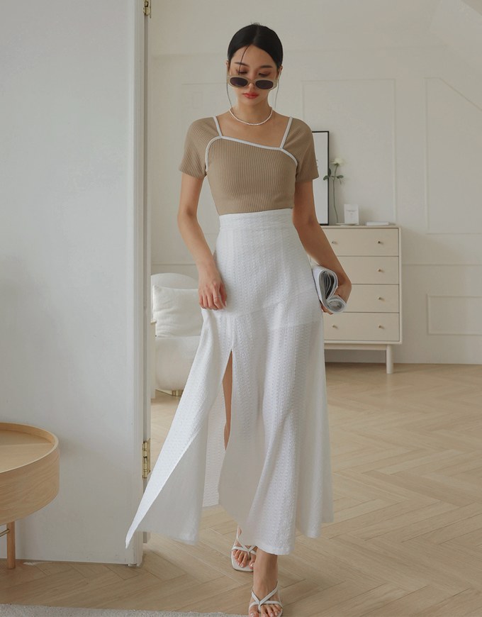 Asymmetric Knit Top