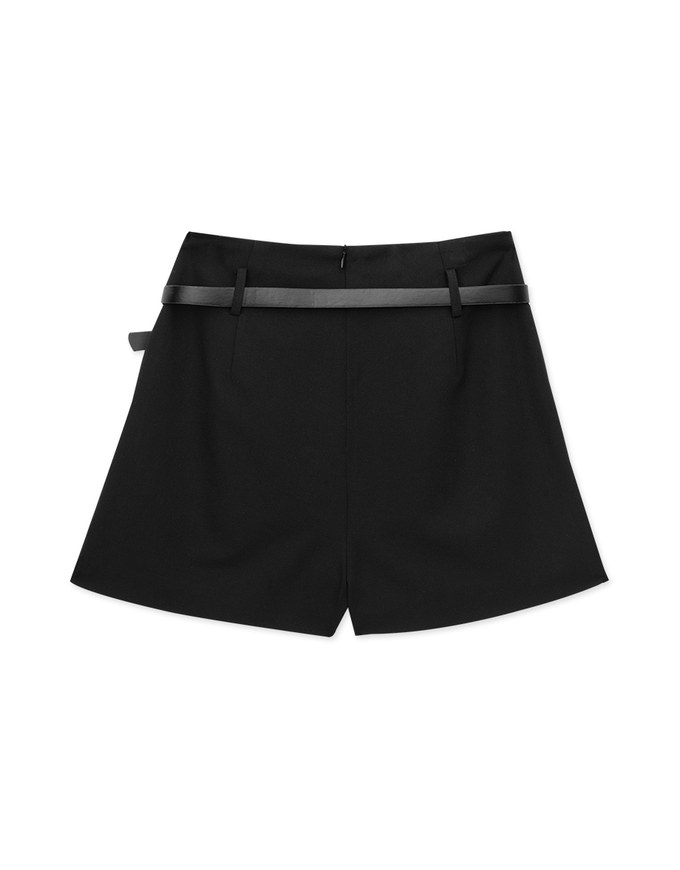 Perfect Curve Wide Leg Skorts (With Belt)