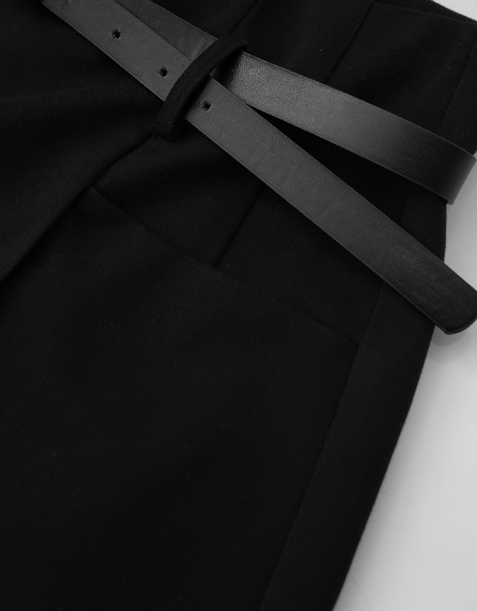 Perfect Curve Wide Leg Skorts (With Belt)