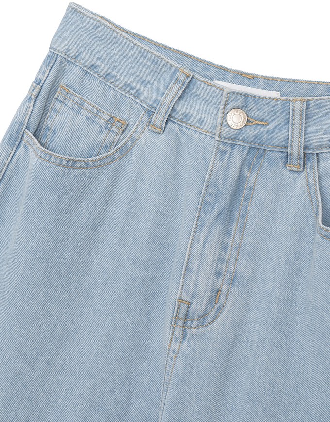 【Den!m LITE】Lightweight Soft Denim Straight Leg Pants