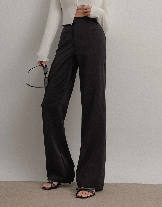 Perfect Body Curved Hip Suit Flared Pants