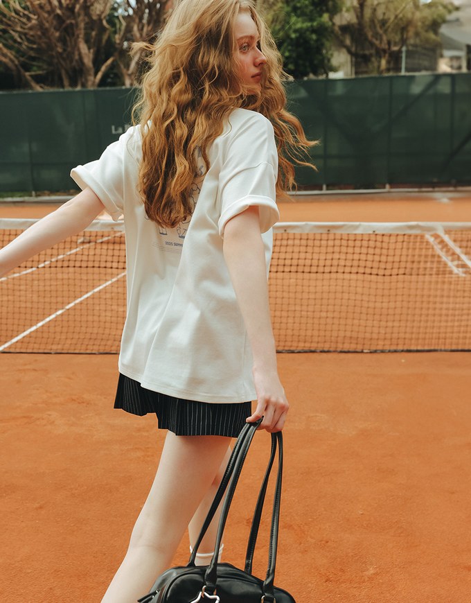 【Lyra & Toby】Oversized Graphic Tee