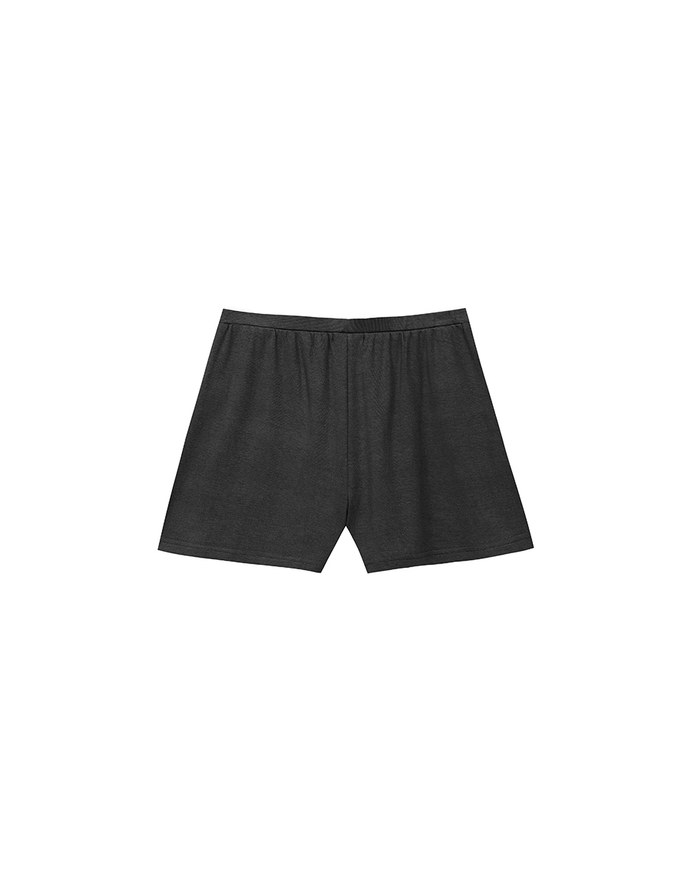 Logo Embroidered Basic Casual Shorts