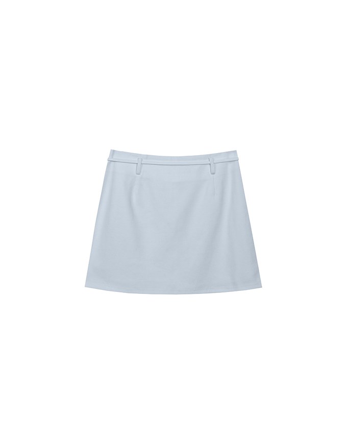 AIRY HOURGLASS Asymmetric Skirt with Drawstring Detail