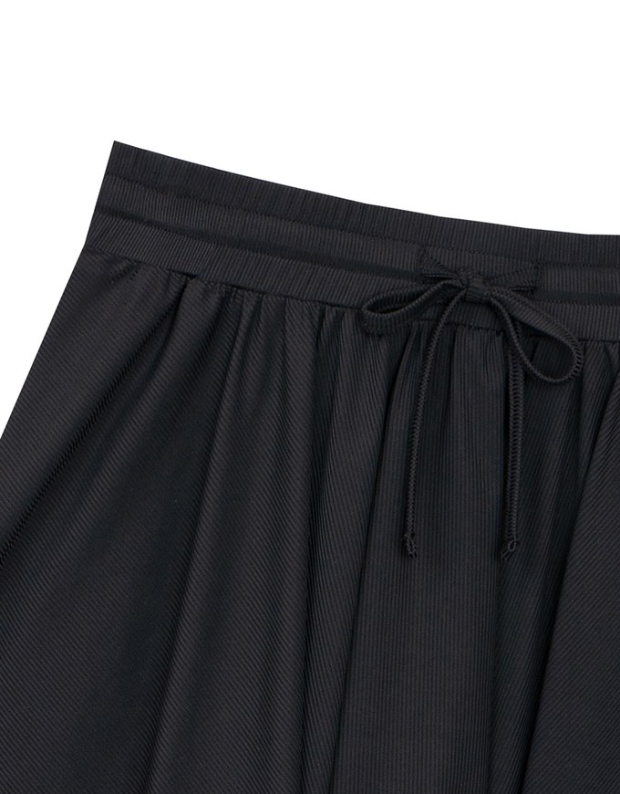 Cooling Fabric High Waist Flare Skort with Inner Shorts