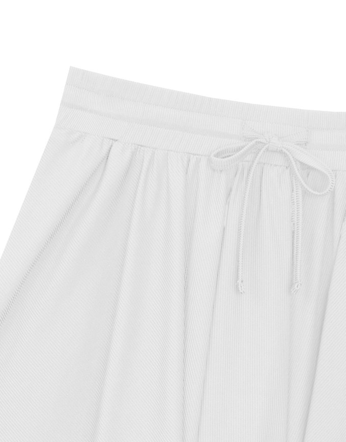 Cooling Fabric High Waist Flare Skort with Inner Shorts