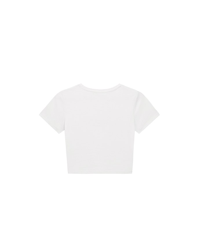 Candy Splash Slogan Fitted Tee