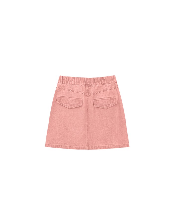 High Waist Fitted Jeans Denim Mini Skirt
