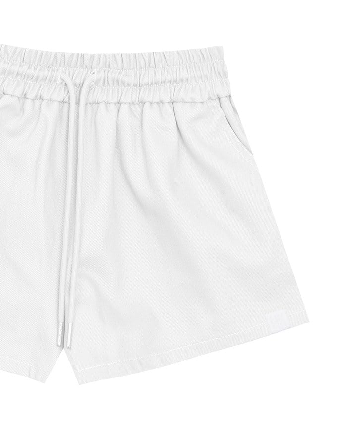 Adjustable Drawstring Waist Relaxed Fit Casual Shorts with Pockets