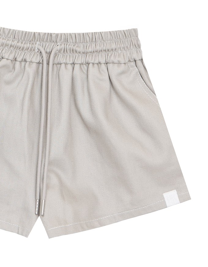 Adjustable Drawstring Waist Relaxed Fit Casual Shorts with Pockets