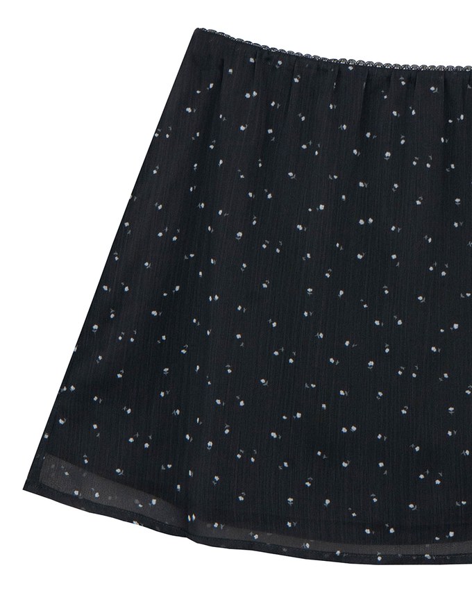 Sheer Mesh Dot Print Cropped Cardigan and Matching Mini Skirt Set Wear