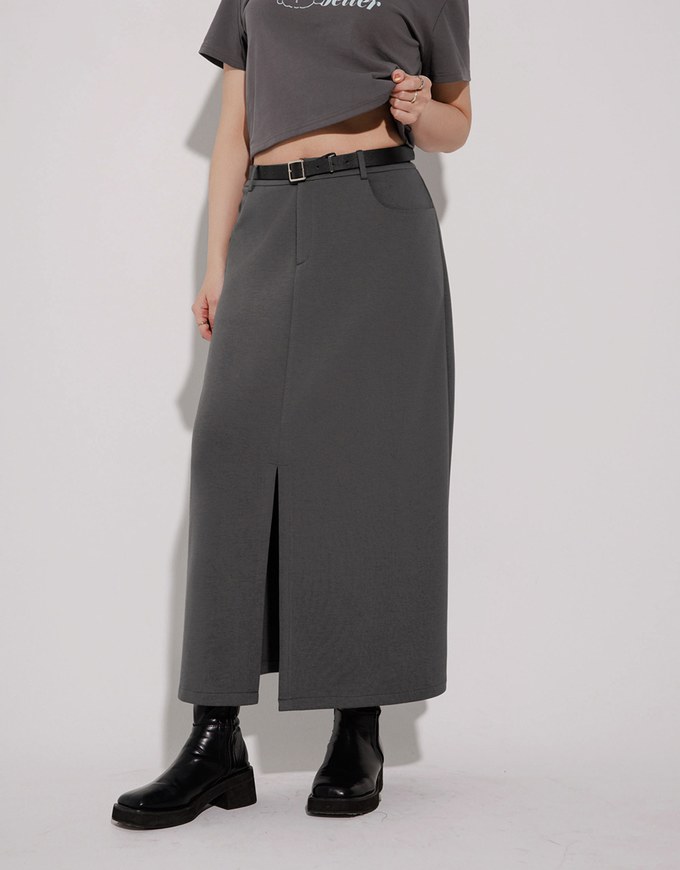 High Waisted Wash Jeans Denim A Line Mini Skirt