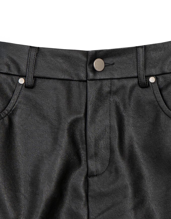 High Waist Faux Suede A Line Mini Skirt with Pockets