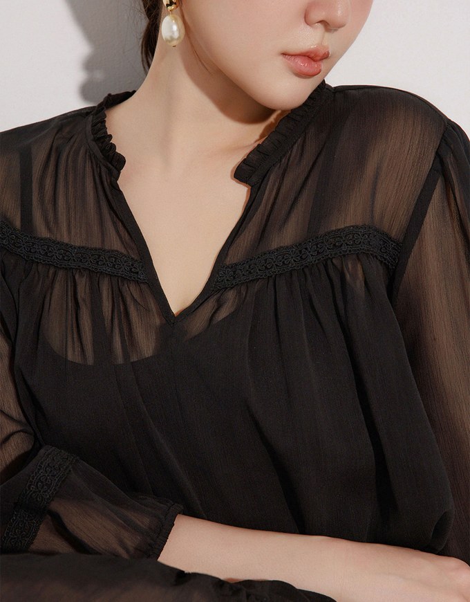 Lace Trim Drawstring Sleeve Cropped Cardigan and Elastic Waist A Line Mini Skirt Set Wear