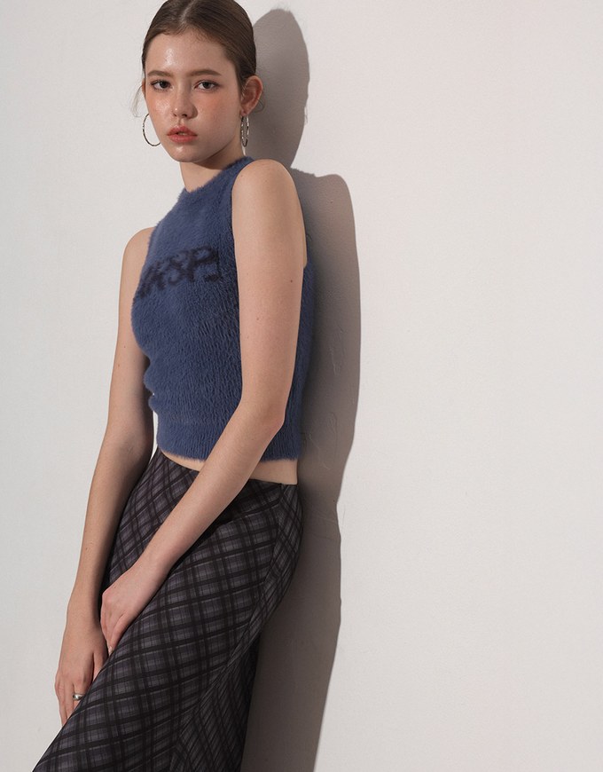 Vintage Inspired Plaid A Line Maxi Skirt