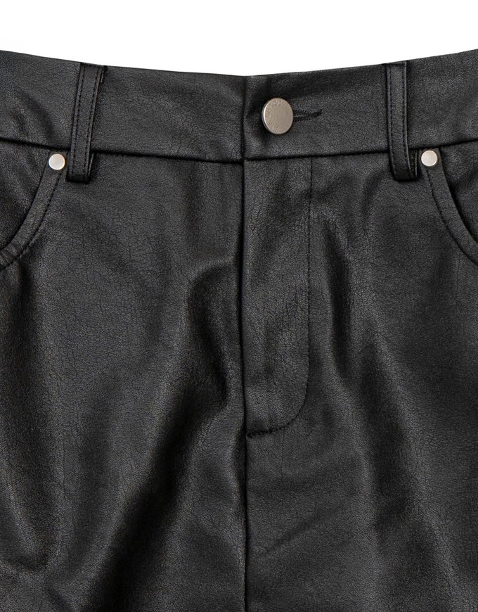 High Waist Faux Suede A Line Mini Skirt with Pockets