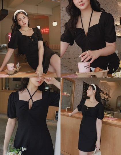 3WAY Tie Strap Dress