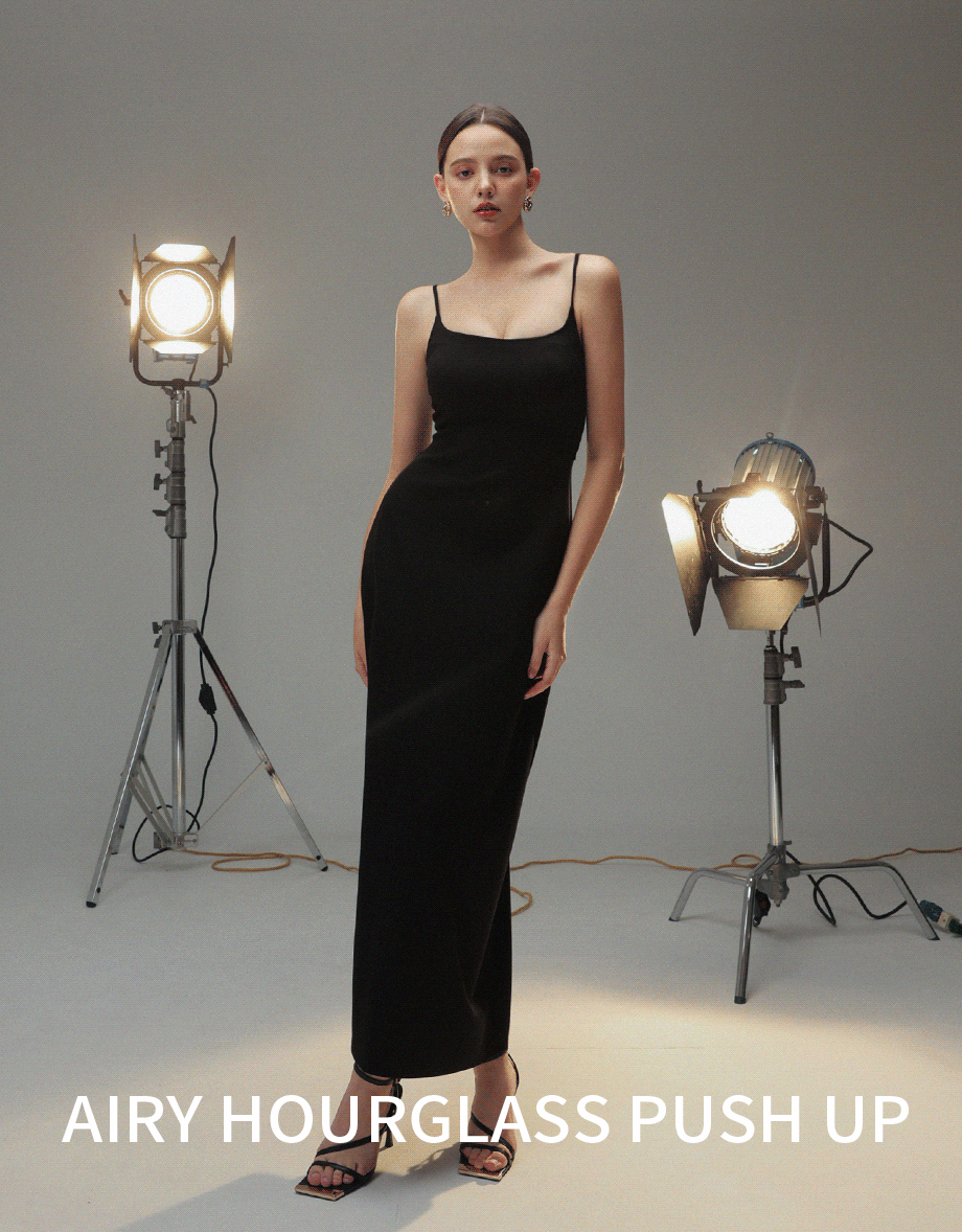Spaghetti Strap Back Cut Out Padded Cami Maxi Dress