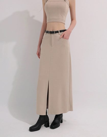 High Waisted Wash Jeans Denim A Line Mini Skirt