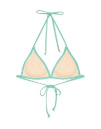 Plain Single Tie Strap Bikini Top (Thick Padded)