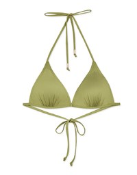 Plain Single Tie Strap Bikini Top (Thick Padded)