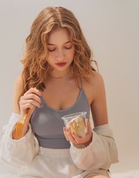 Comfy Seamless Crossback Bralette