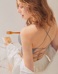 Comfy Seamless Crossback Bralette