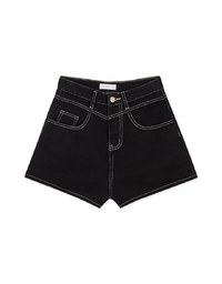 Chic Arcuates Denim Shorts