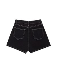 Chic Arcuates Denim Shorts