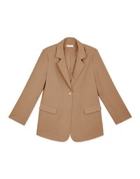 Edgy Smart Suit Blazer(With Detachable Shoulder Pads)