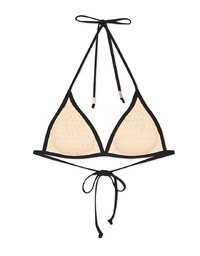 Plain Single Tie Strap Bikini Top (Lightly Padded)