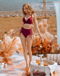 Ultra Coverage Widened Band Bikini Top (Lightly Padded & Thick Straps)