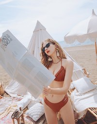 Enhanced Side Strappy Bikini Bottom