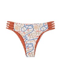 IRIS X 2 Way Printed Strappy Side Bikini Bottom
