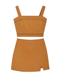 Sassy Tank Top & Skort Set Wear