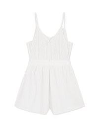 Très Chic Broderie Anglaise Playsuit