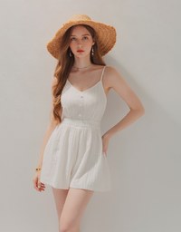Très Chic Broderie Anglaise Playsuit