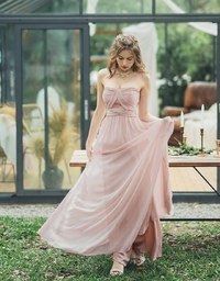 Classic Convertible Infinity Dress (With Sewn-In Paddings)