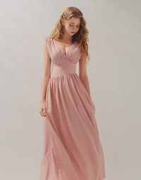 Classy Grecian Maxi Dress (With Sewn-In Paddings)