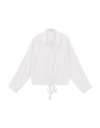 Laidback Drawstring-West Blouse