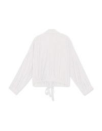 Laidback Drawstring-West Blouse